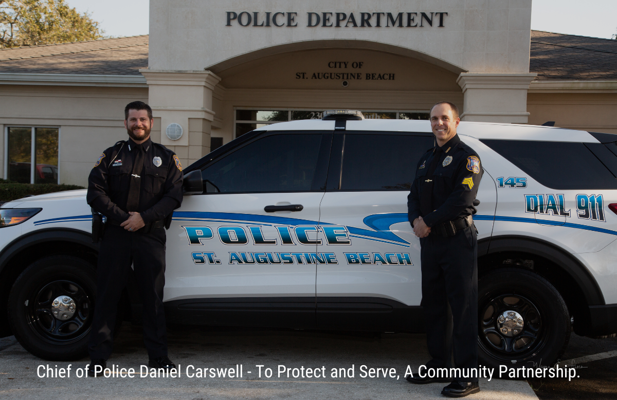 Sgt. Hand and Sgt. Jensen - St Augustine Beach Police