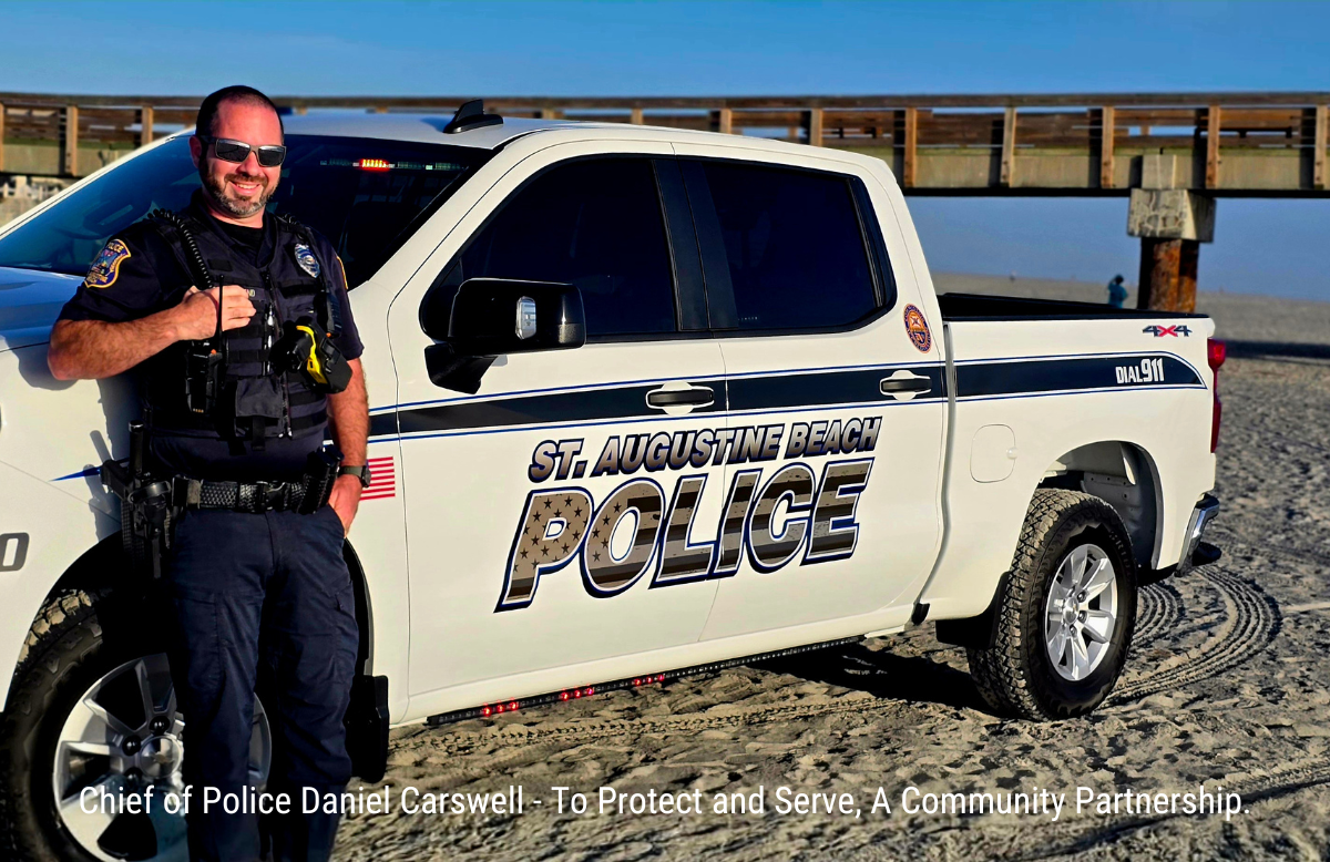 Officer Townsend - Beach Patrol - St Augustine Beach Police