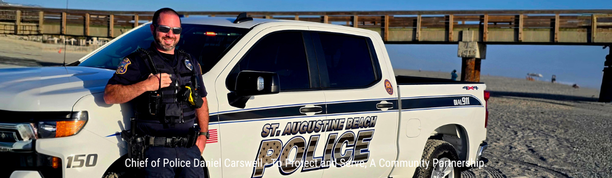 Officer Townsend - Beach Patrol - St Augustine Beach Police